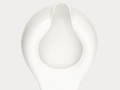 White Ceramic Big Lip